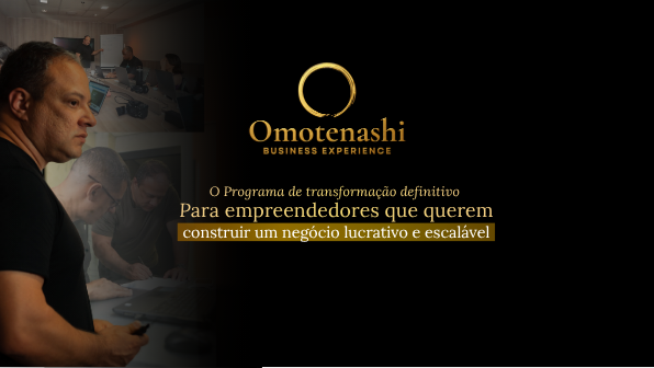 Omotenashi Business Experience — apresentação do programa com Anderson Xavier
